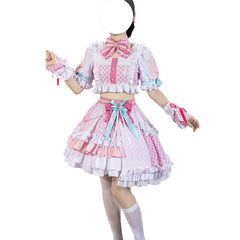 Bangdream Maruyama Aya Cosplay Costume - BanG Dream! Game Outfit for Women - Halloweez