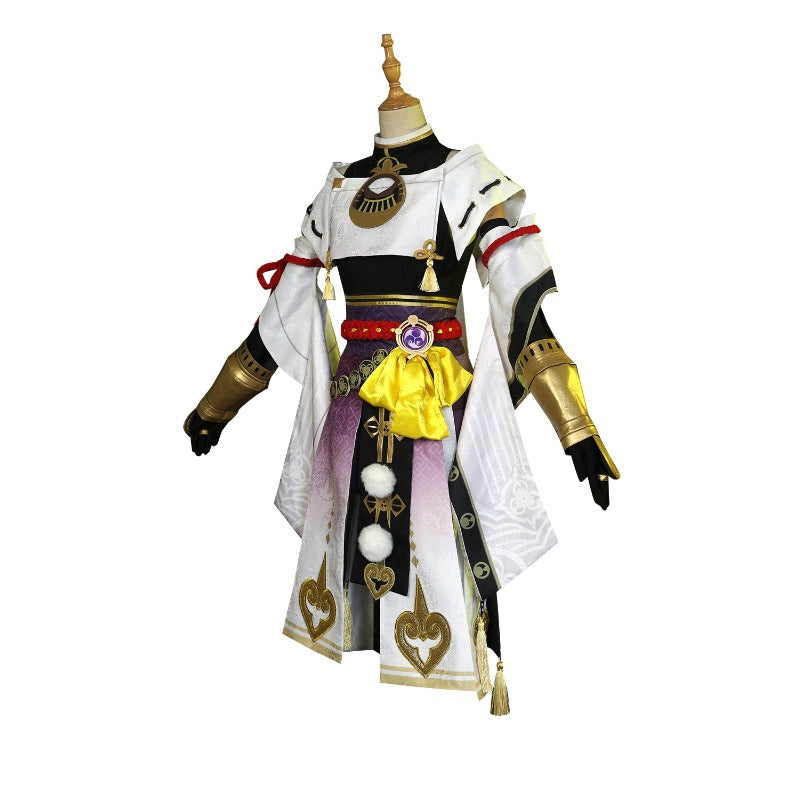 Halloweez Kujou Sara Cosplay Outfit for Genshin Impact Fans