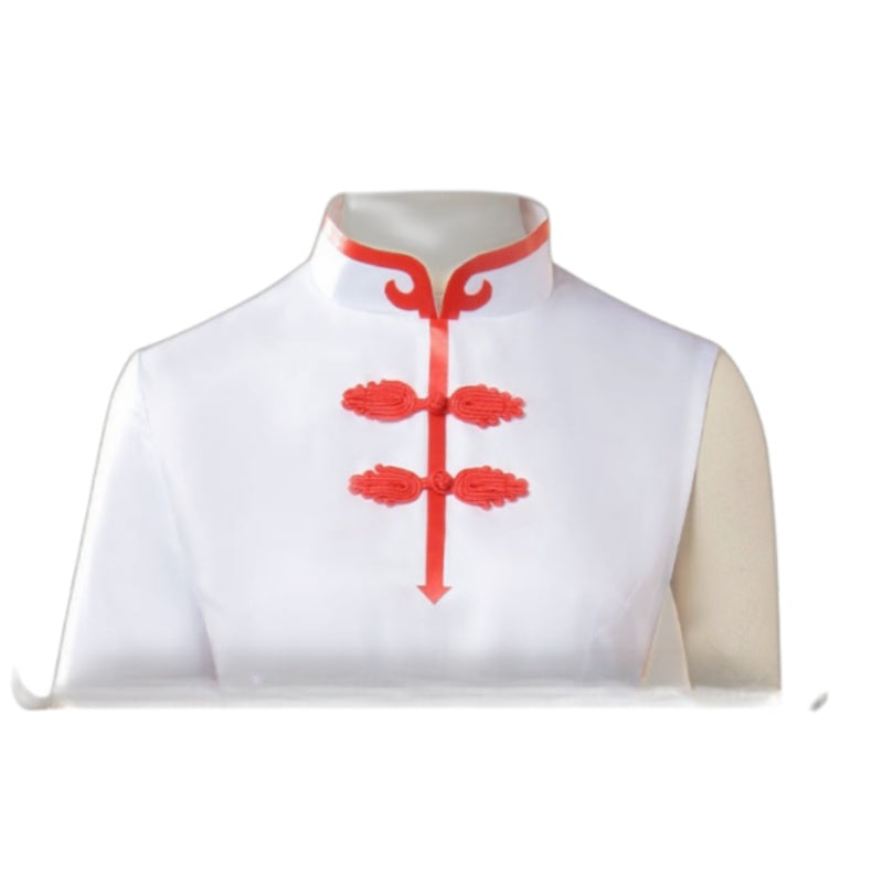 Gintama Final Chapter Eternal Yorozuya Future Kagura Slit Cheongsam 2D Cosplay Costume - Halloweez