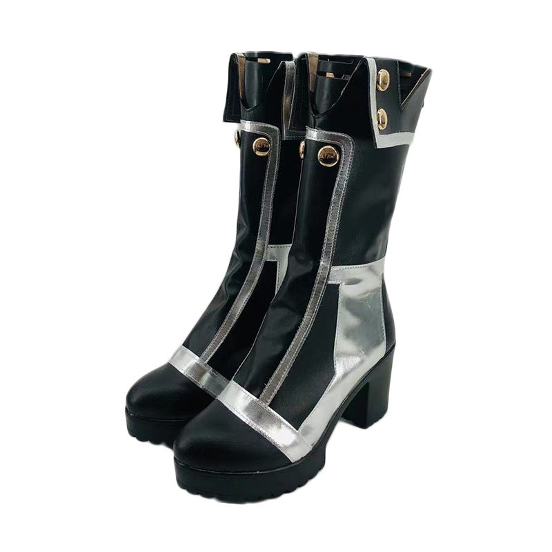 Arknights Lappland Cosplay Shoes for Comic Conventions - Authentic 2D Design - Halloweez