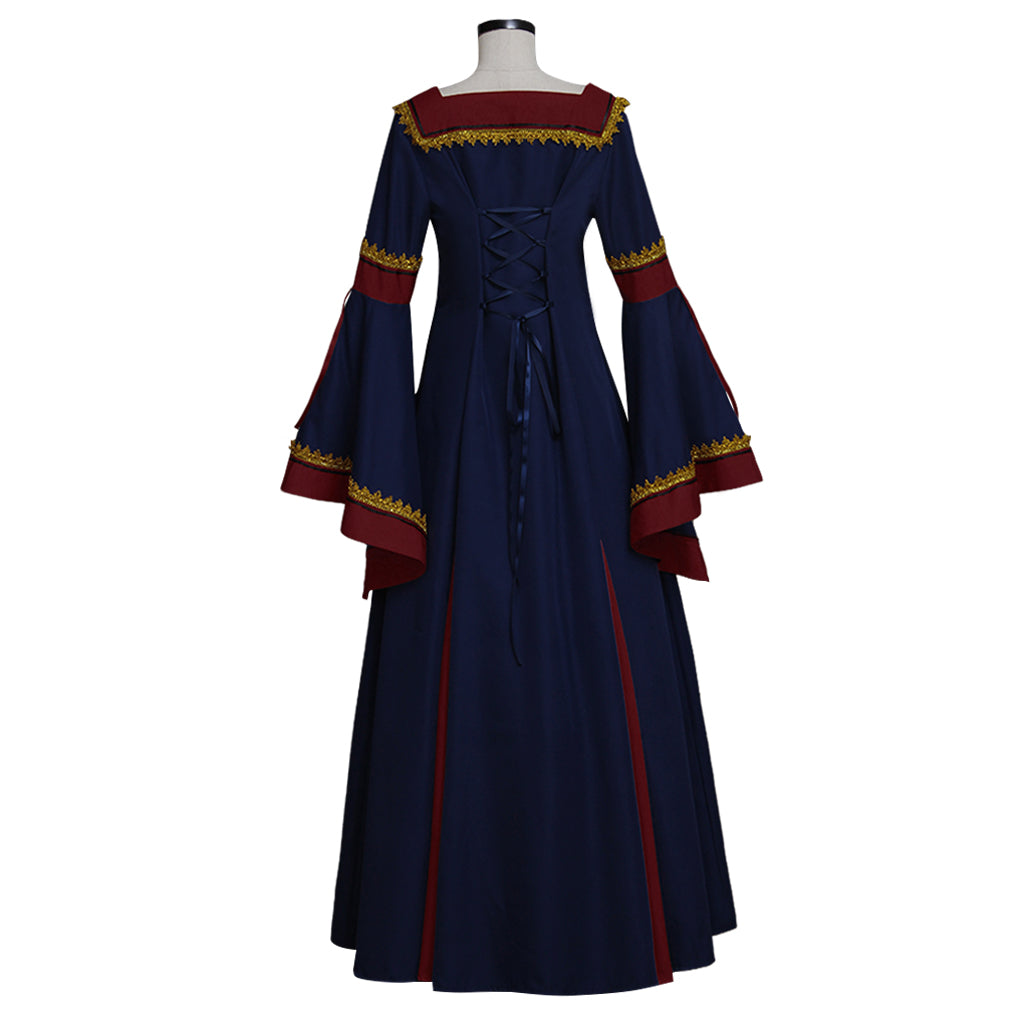 Women’s Halloweez Gothic Steampunk Victorian Renaissance Dress for Halloween and Carnival