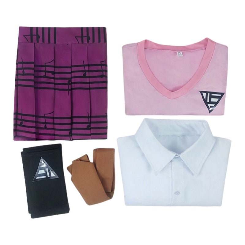New Danganronpa V3 Cosplay Costume Kaede Akamatsu JK Uniform Performance Costume Academy Style - Halloweez