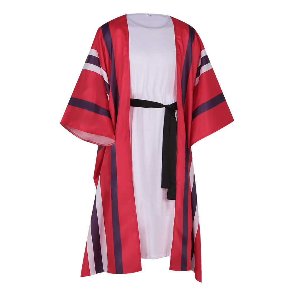Jewish Prophet Cosplay Costume - Authentic Role-Playing Robe for Elder Stage Performance