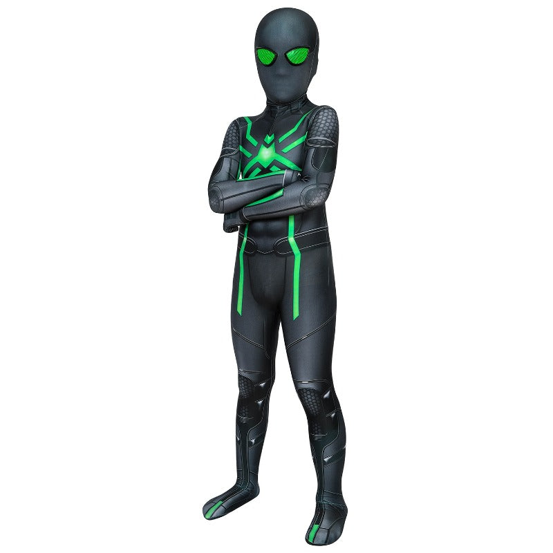 Halloweez Spider-Man Stealth Suit - Kids Big Time Cosplay Costume