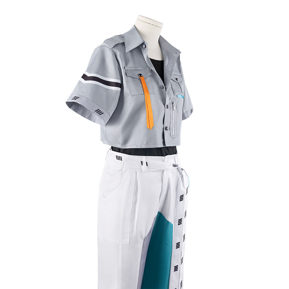 Rainbow Club VTuber Kaida Haru Anime Cosplay Casual Unisex Outfit - Nijisanji Cosplay Costume - Halloweez