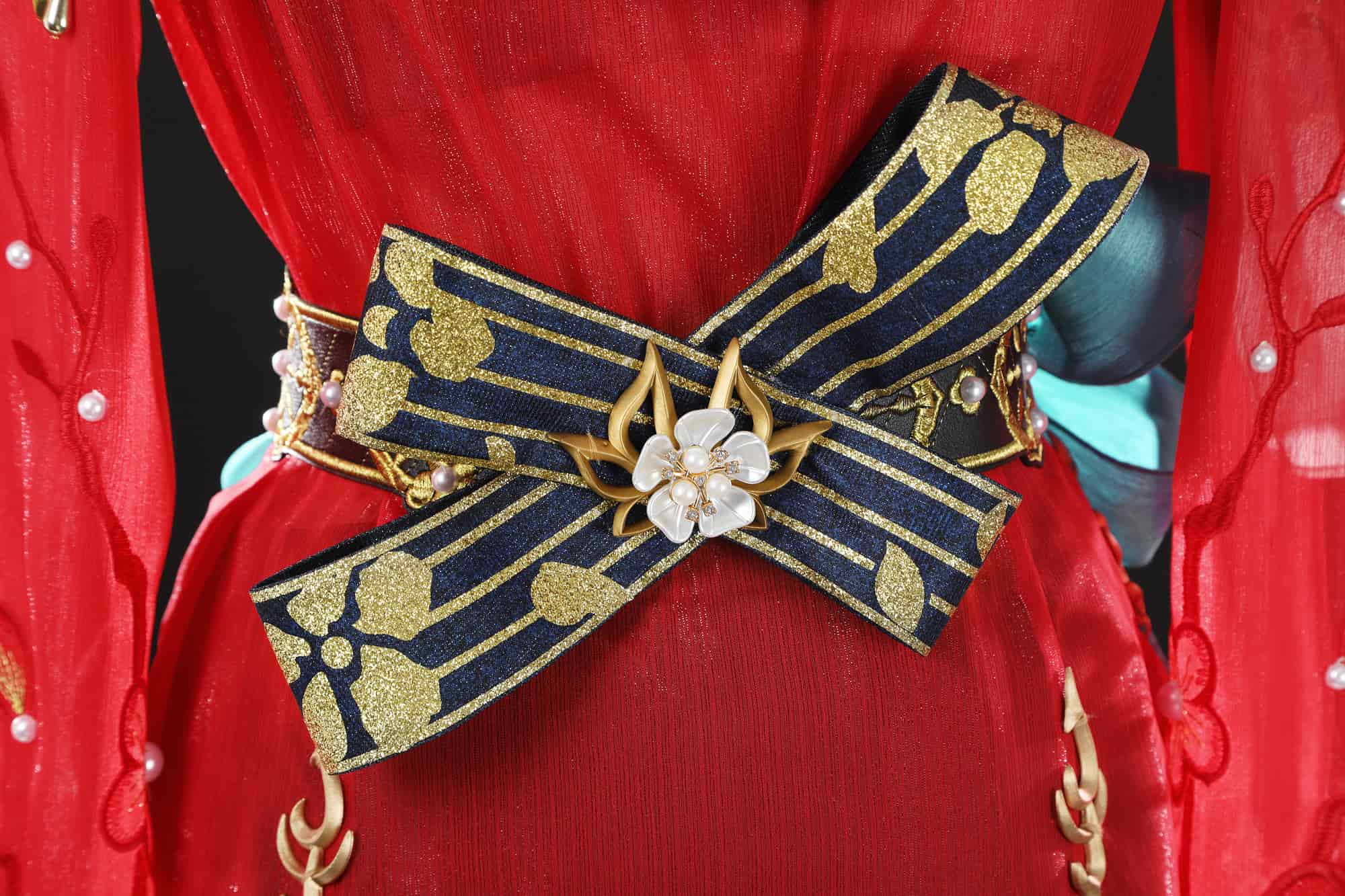 Naraka: Bladepoint Gu Qinghan Cosplay Costume - Wenchuxing Luxun Yuxiao New Year Outfit - Halloweez