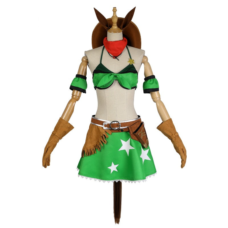 Disfraz de Uma Musume Taiki Shuttle para Halloween para amantes de Halloween