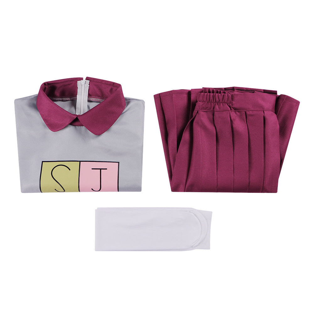 Amphibia Annie Bloom Cosplay Costume - Fantasy Swamp Character Outfit