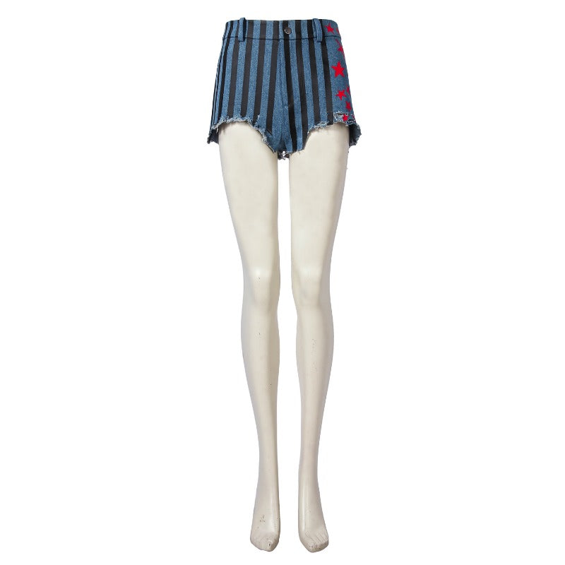 Halloweez Harley Quinn Rainbow Cosplay Costume - Top-Level Halloween Outfit
