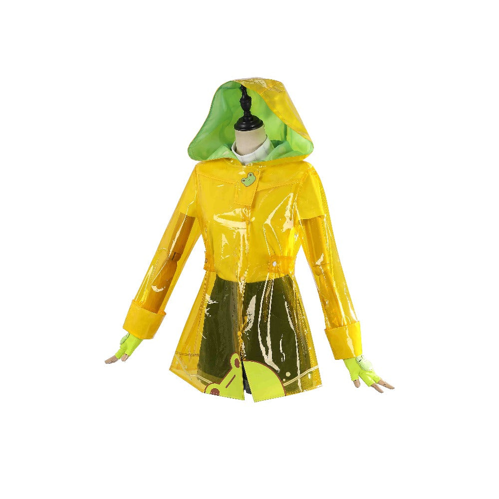 Overwatch Mei Raincoat Cosplay Costume - Game Anime Clothing for Women - Halloweez