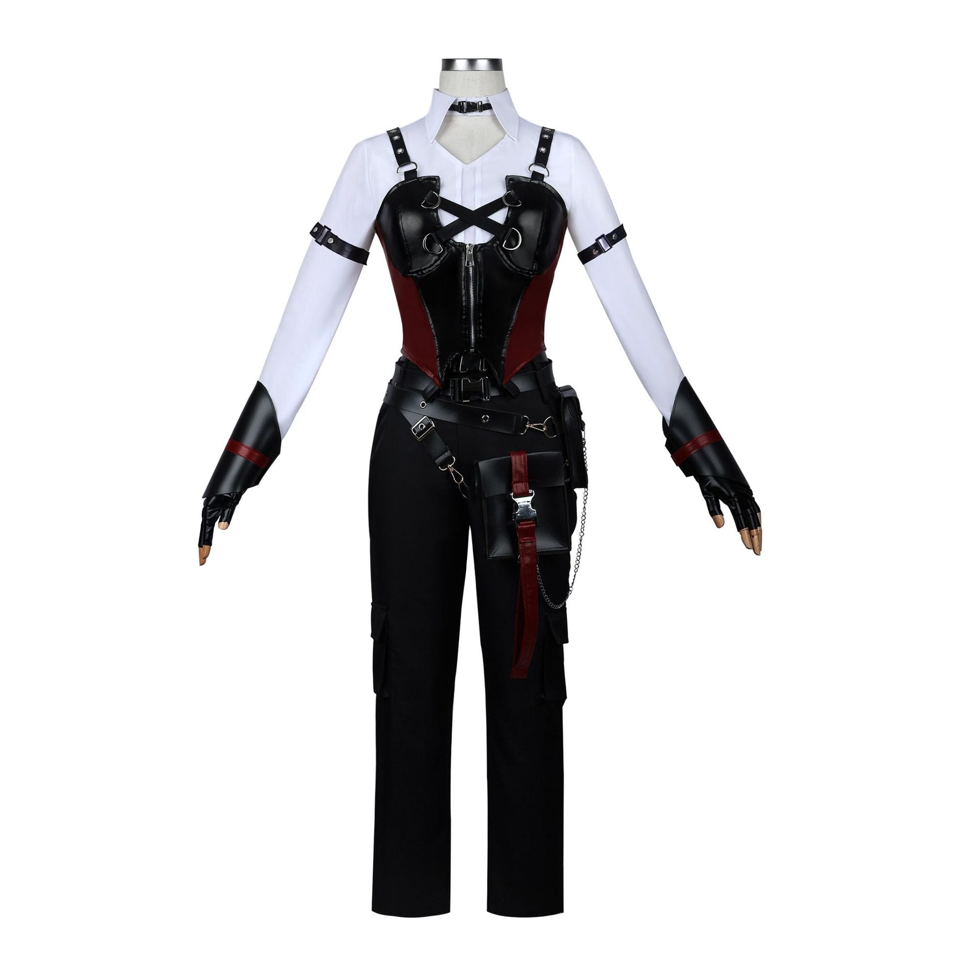 Love and Deep Space Hunter Lady Cosplay Costume Women's Battle Suit Anime Full Set Stage Performance - Halloweez