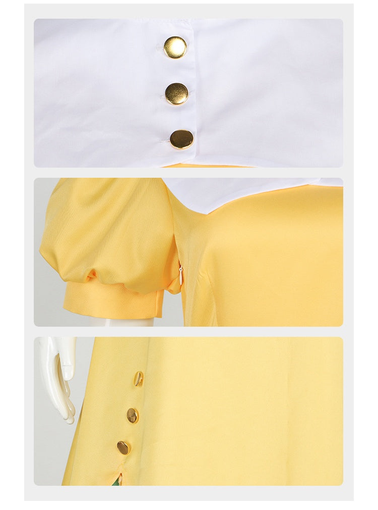 Cardcaptor Sakura Tomoyo Daidouji Cosplay Costume Anime Dress - Halloweez