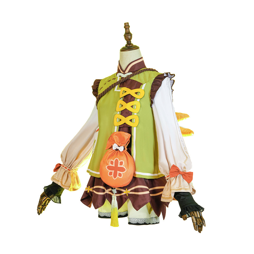 Halloweez Yaoyao Cosplay Costume - High-Quality Genshin Impact Roleplay Attire