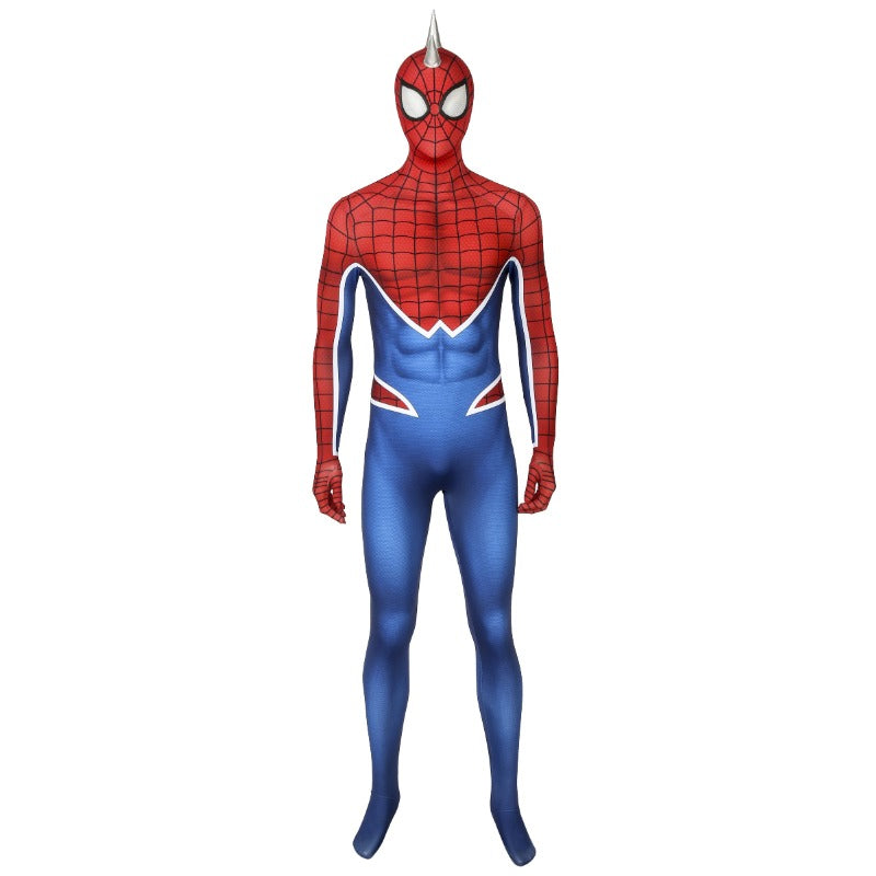 Halloweez Hobart Brown Spider-Man Punk-Rock Cosplay Suit for Enthusiasts