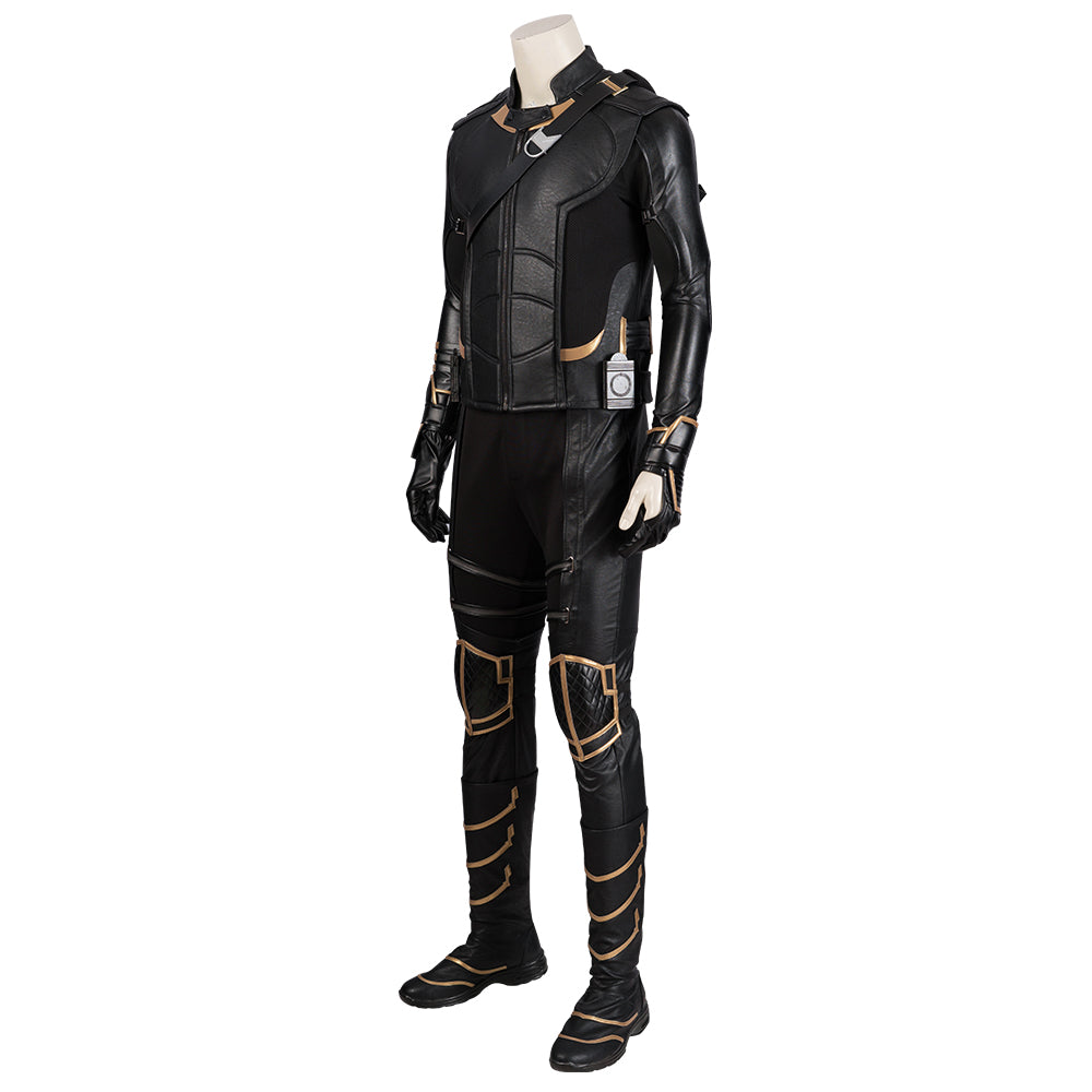 Avengers 4 Hawkeye Ronin Cosplay Costume, Samurai Style Warrior Outfit Full Set for Men - Halloweez