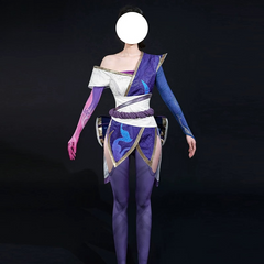 Spirit Blossom Akali Cosplay Costume League of Legends, Custom Outfit for Halloween & Comic Con