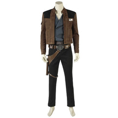 Halloweez Han Solo Cosplay Set - Jacket, Pants, Belt for Star Wars Fans - Halloweez