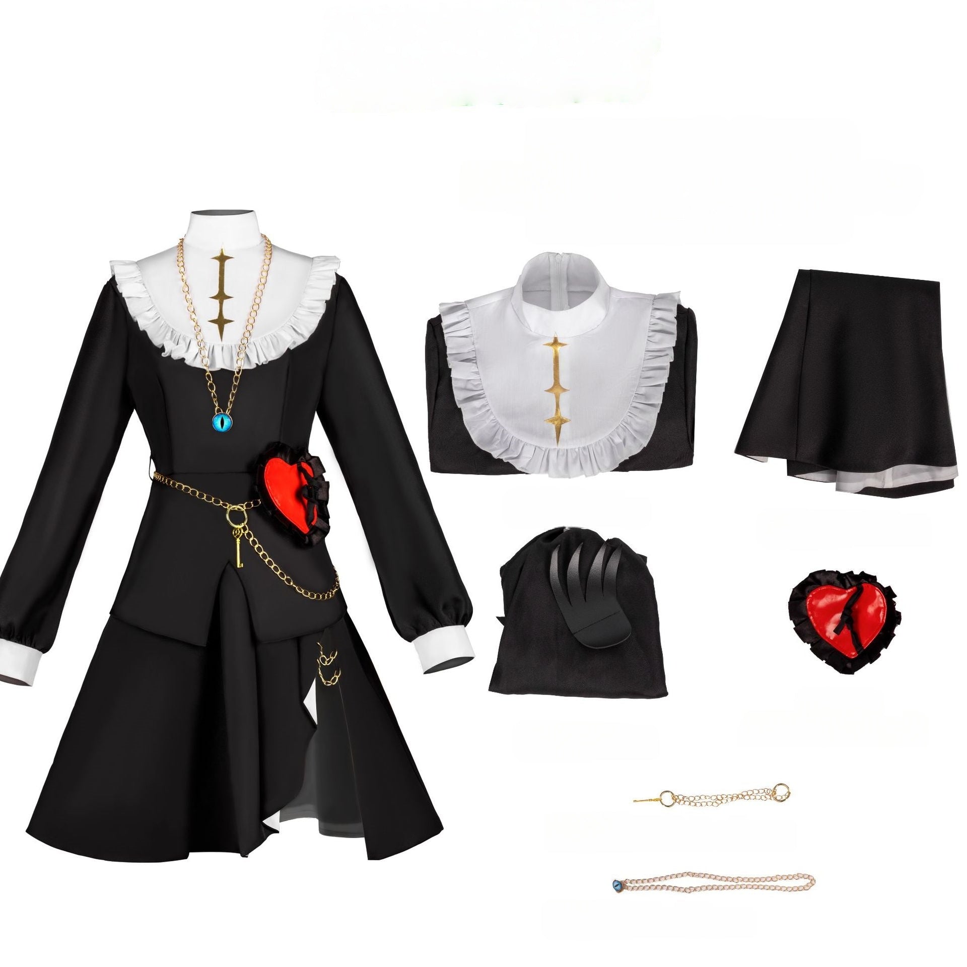 Eggy Party Cosplay Costume Ming Snake Peggy Anime Game Character Outfit Full Set - Halloweez