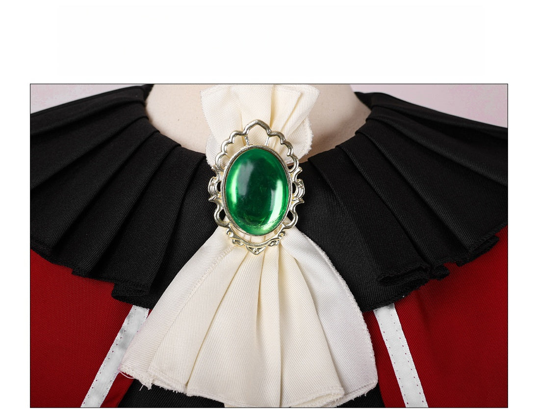 BanG Dream! Ave Mujica 2D Anime Wakaba Mutsumi Cosplay Costume for Women - Halloweez