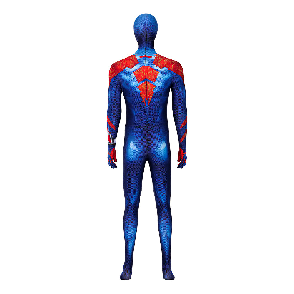 Enhanced 2099 Spiderman Muscle Bodysuit - Halloweez Cosplay Costume for Halloween