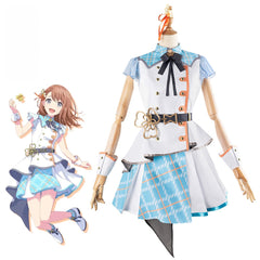 World Project Hanairo More More Jump Cosplay Costume Anime Dress Set - Halloweez