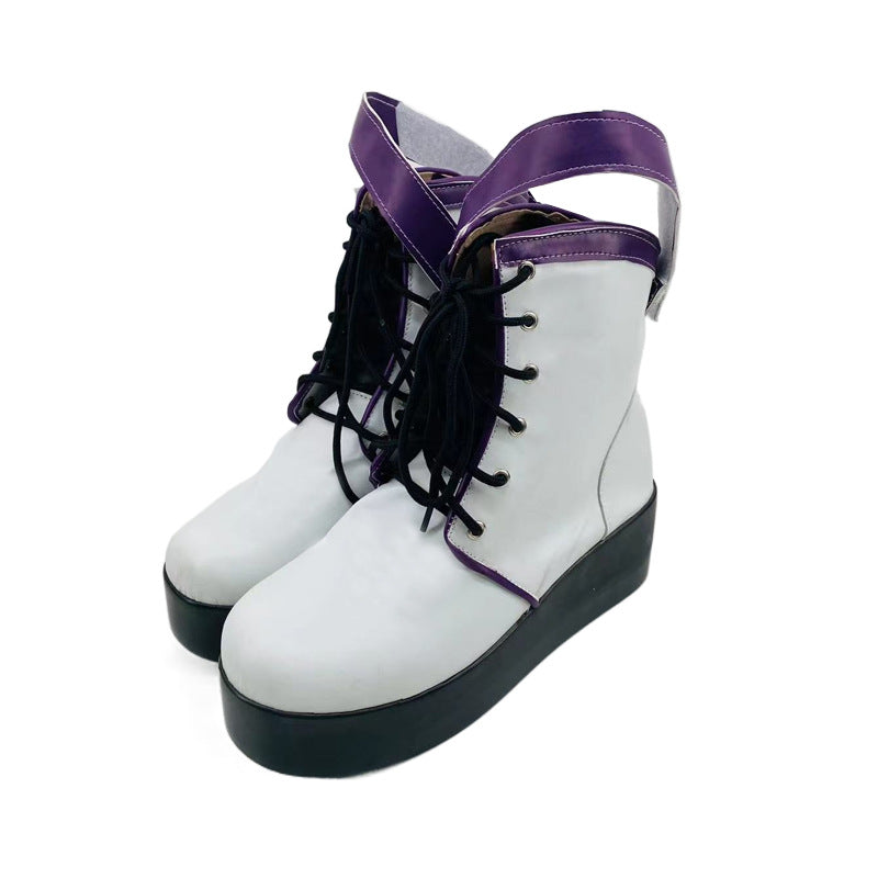 806 Honor of Kings Baili Shouyue True Me Hertz Cosplay Shoes for Anime Conventions - Halloweez