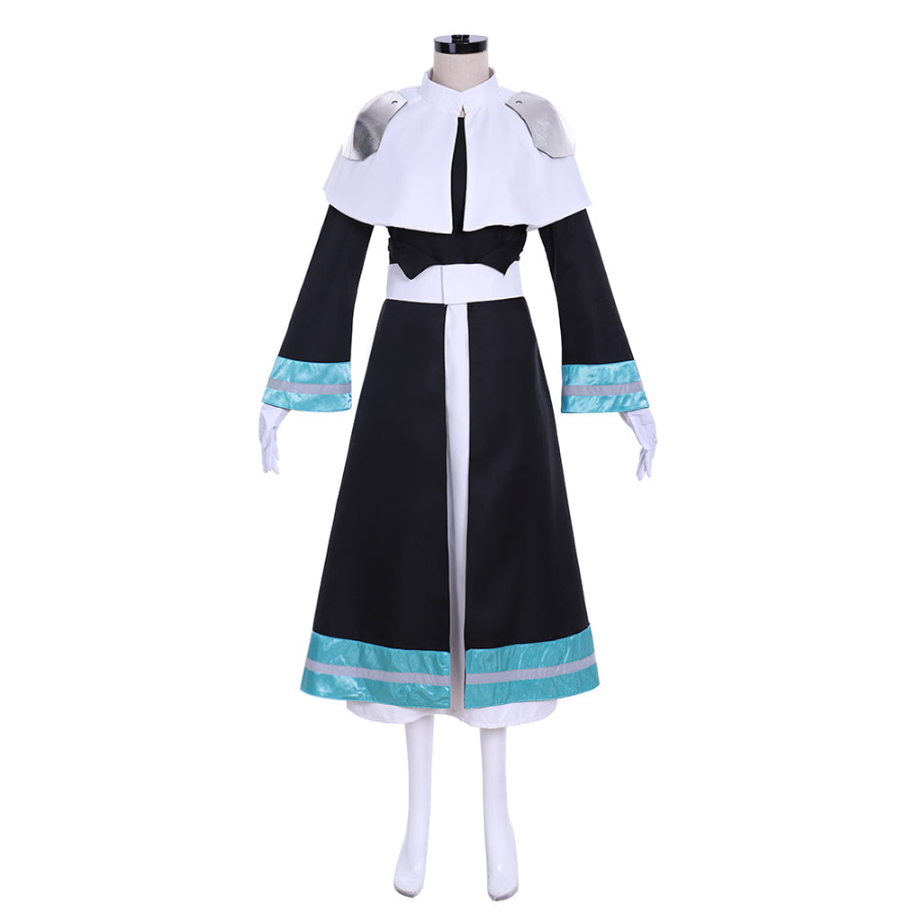 Stunning Fire Force Iris Nun Cosplay Costume by Halloweez