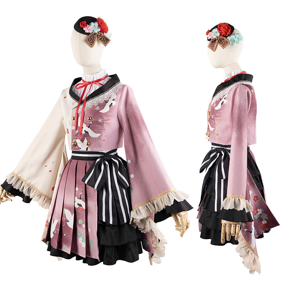 Project Sekai Akiyama Mizuki Cosplay Costume Anime Japanese Kimono Outfit - Halloweez