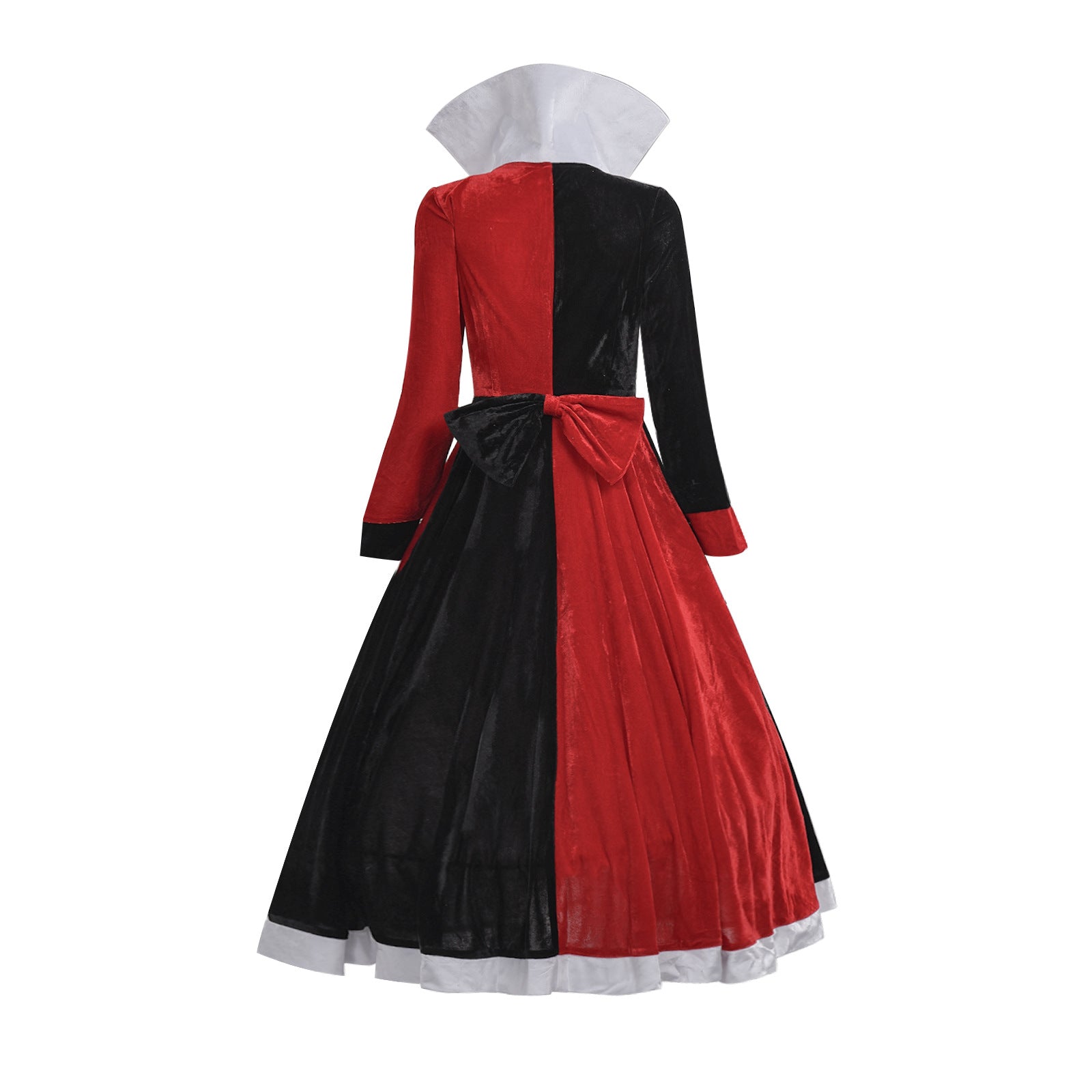 Alice in Wonderland Queen of Hearts Cosplay Costume Halloween Outfit