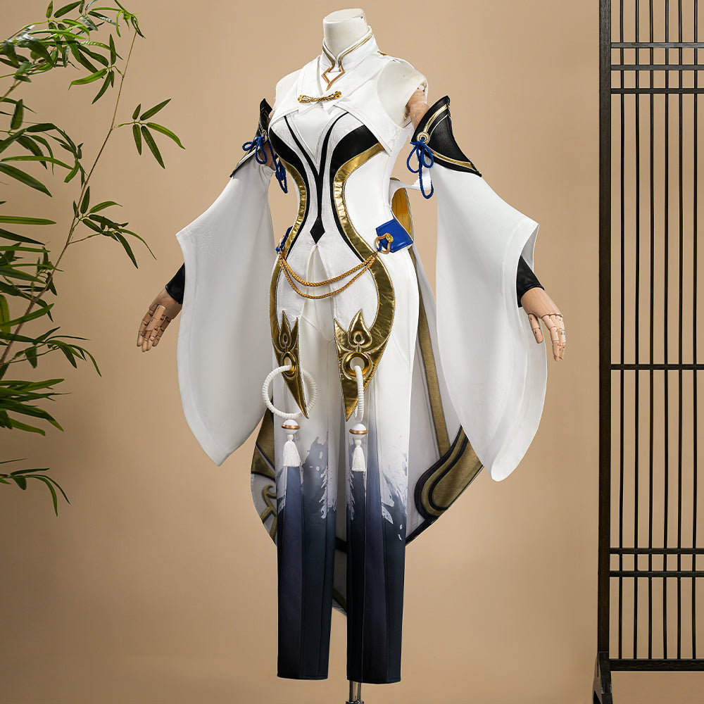 Honor of Kings Shangguan Waner Original Skin Cosplay Full Set, Customizable Shoes - Halloweez
