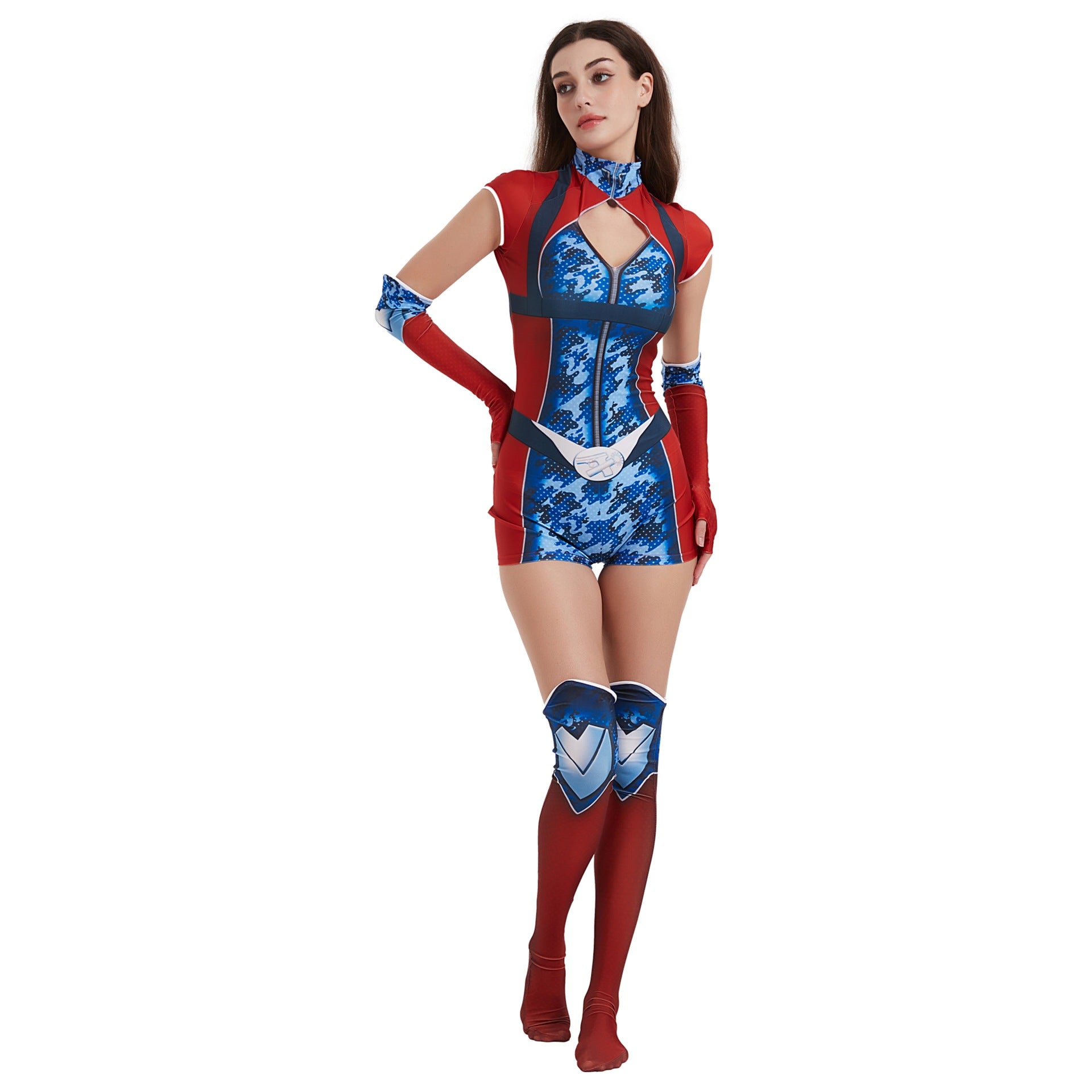 The Boys Firecracker Cosplay Costume - Stretch Performance Suit for TV Show Fans - Halloweez