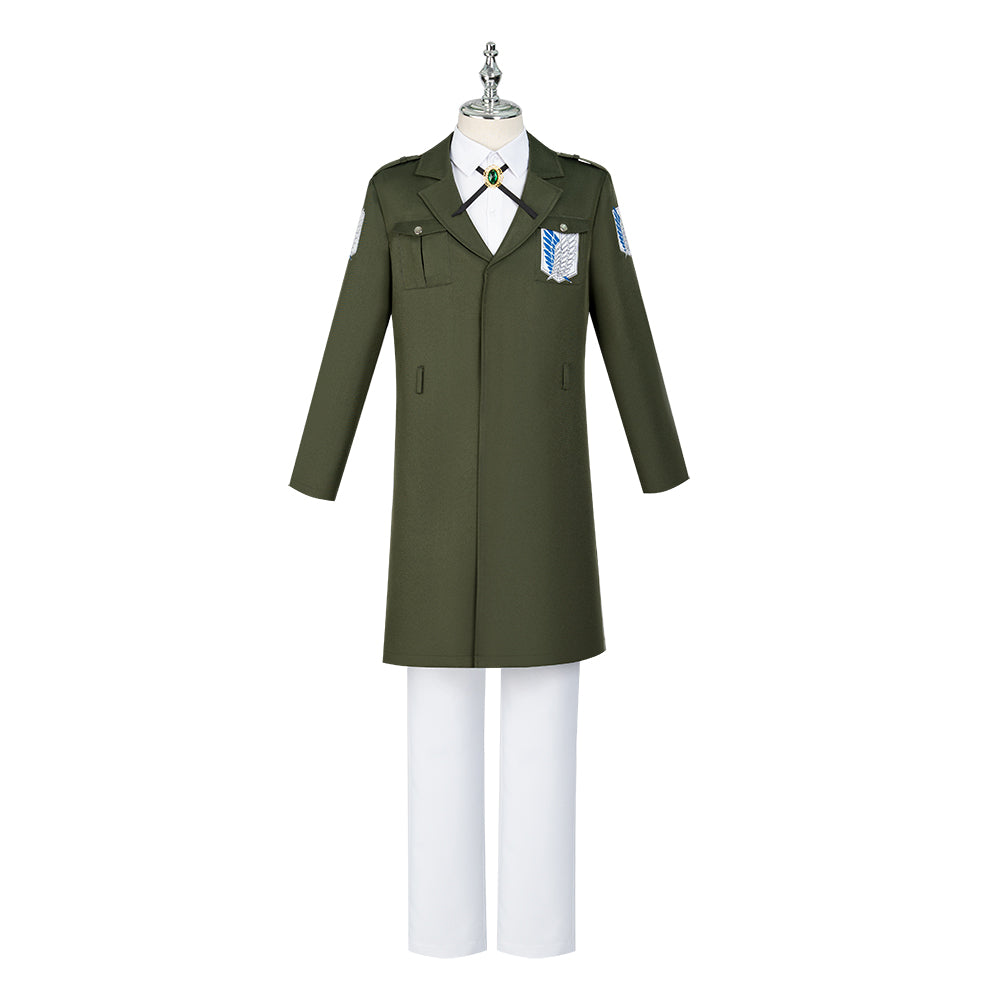 Halloweez Attack on Titan Survey Corps Uniform - Premium Cosplay Outfit for Anime Enthusiasts - Halloweez