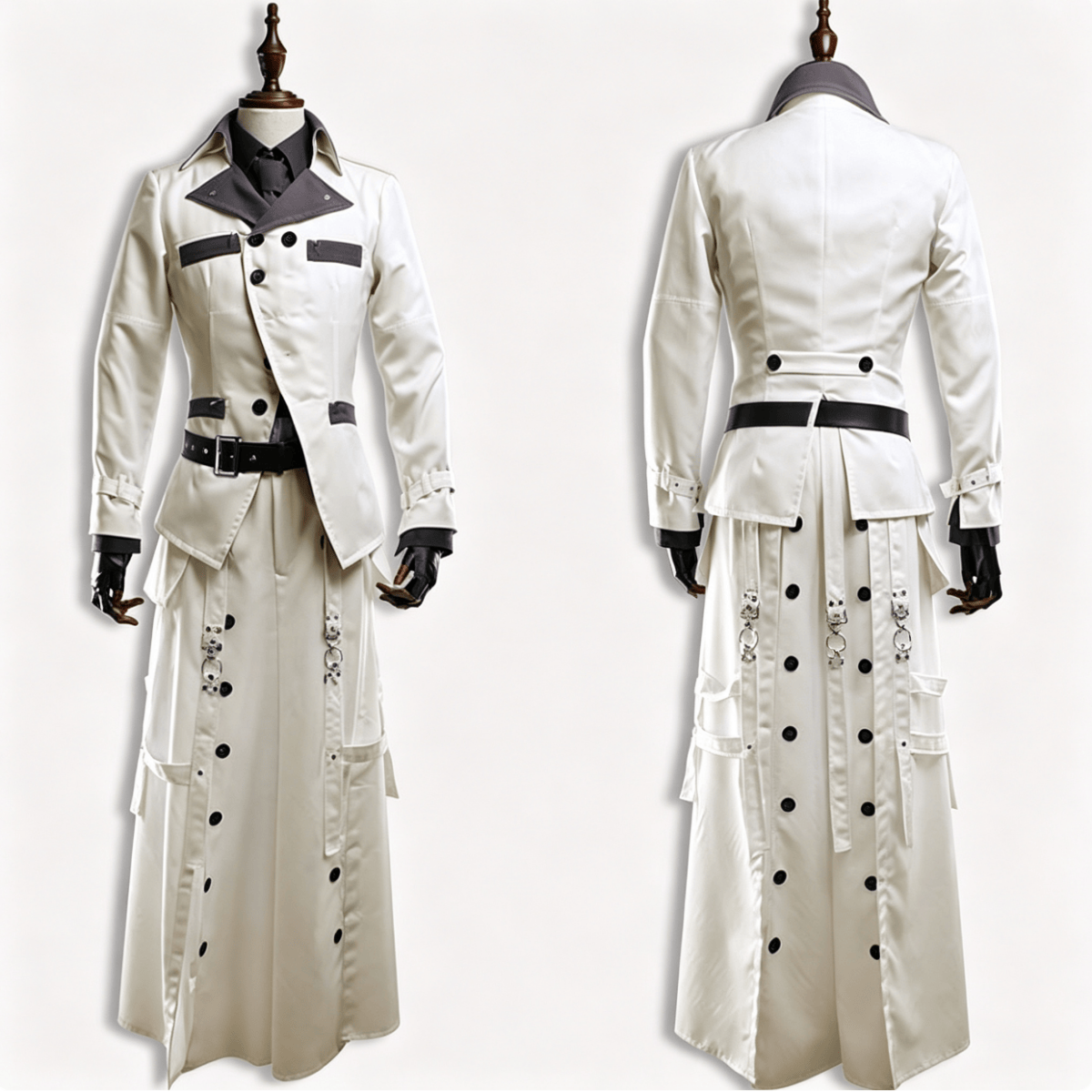 Rufus Shinra Cosplay Costume Final Fantasy VII Remake, Custom Suit for Halloween & Comic Con