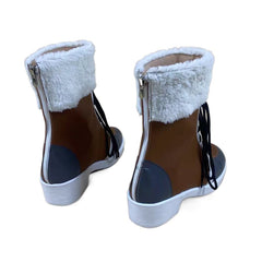 1650 Blue Archive Maki Natsume Camping Cosplay Shoes for Anime Conventions - Halloweez