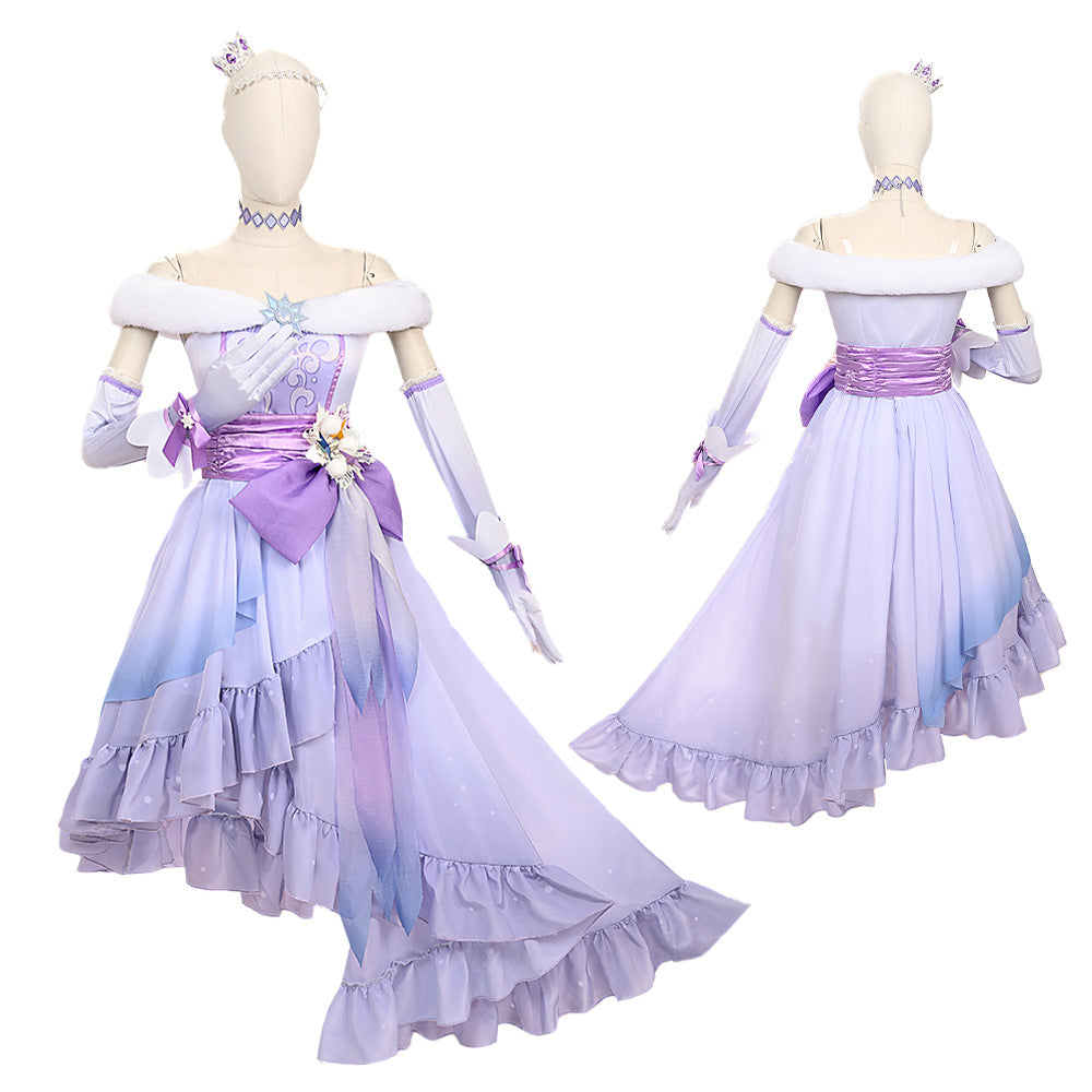 Uma Musume Admire Vega Christmas 2D Cosplay Anime Game Costume Women's Dress Set - Halloweez