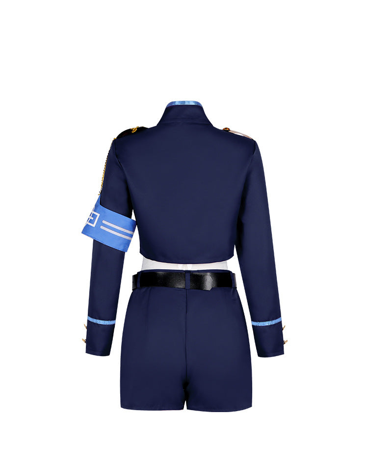 Azure Archive Cosplay Costume Blue Archive Railway Twin Academy Uniform Game Costume - Halloweez