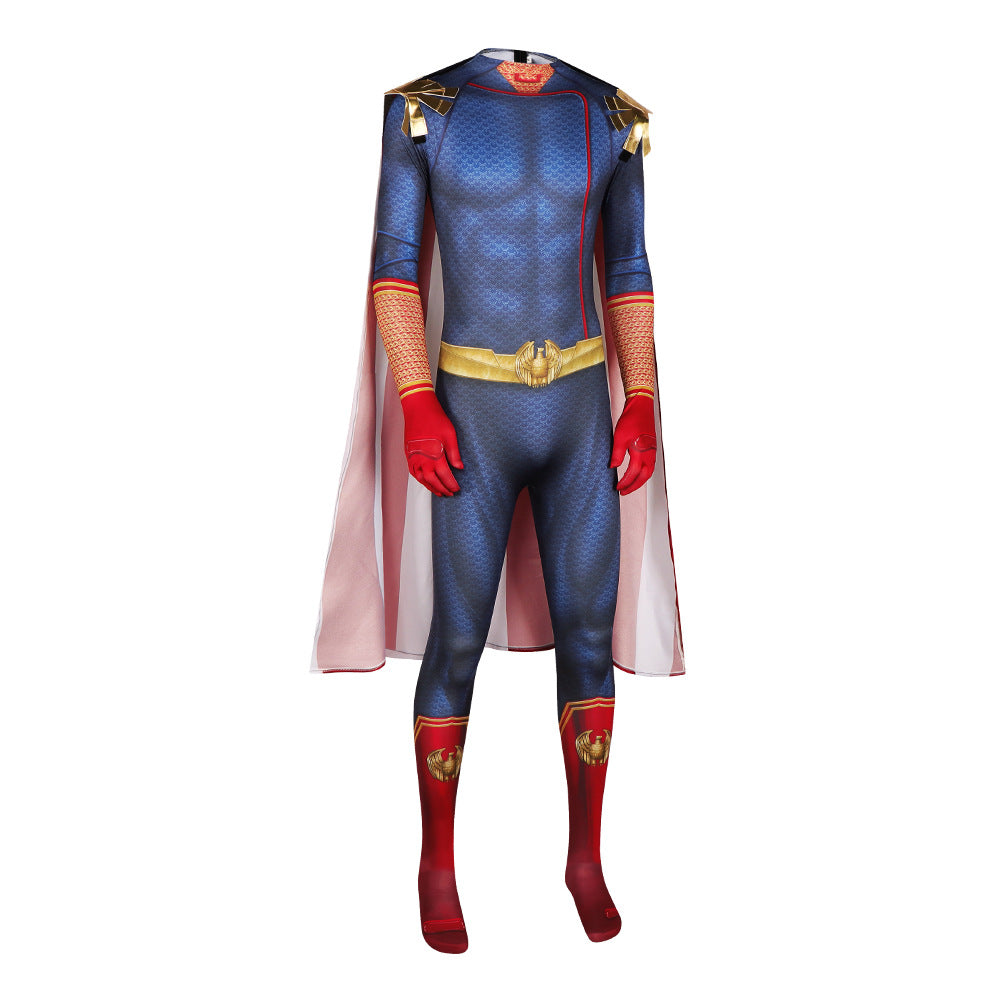 The Boys Homelander Cosplay Costume - TV Series Themed Tight Suit for Halloween