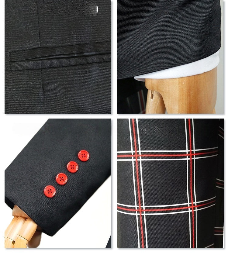 Persona 5 Joker (Ren Amamiya) Cosplay Costume Full Set School Uniform Performance Outfit - Halloweez