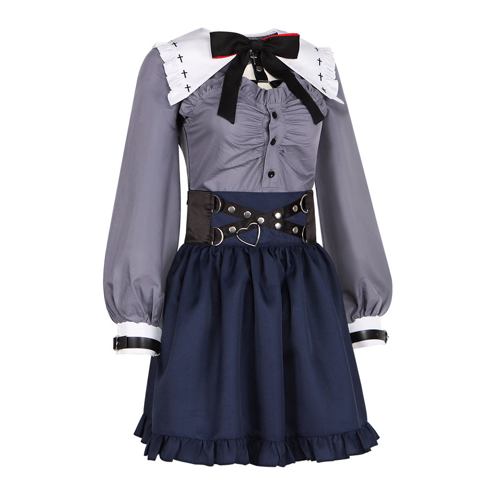 Rainbow Club Virtual Vtuber cosplay Vampire Kanae Genderbend Halloween Costume for Nijisanji Fans - Halloweez