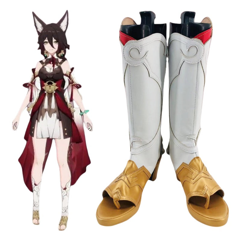 Honkai: Star Rail Tingyun Cosplay Shoes for Anime Conventions and Performances - Halloweez