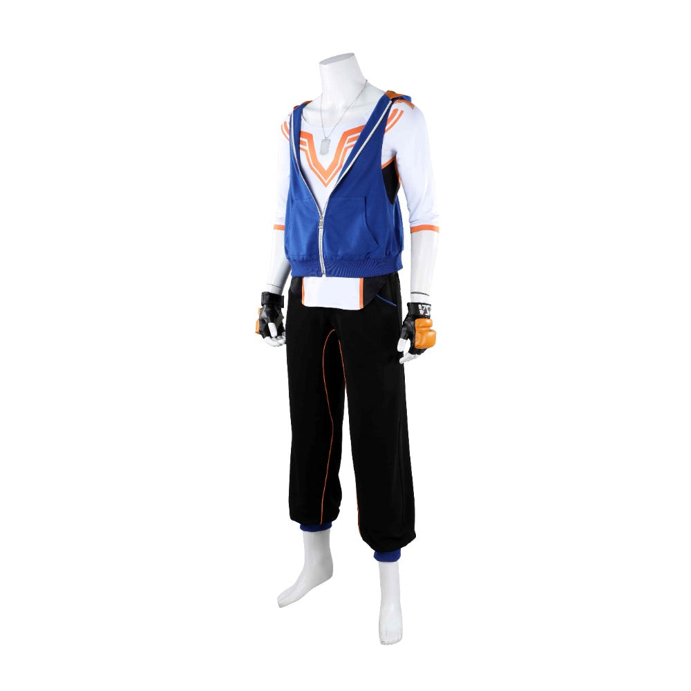 Street Fighter 6 Luke Cosplay Costume - Premium Quality Game Character Outfit - Halloweez