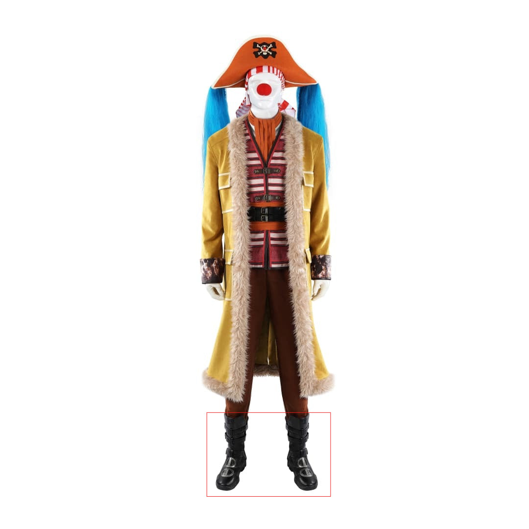 One Piece Buggy the Clown Cosplay Costume - Halloweez
