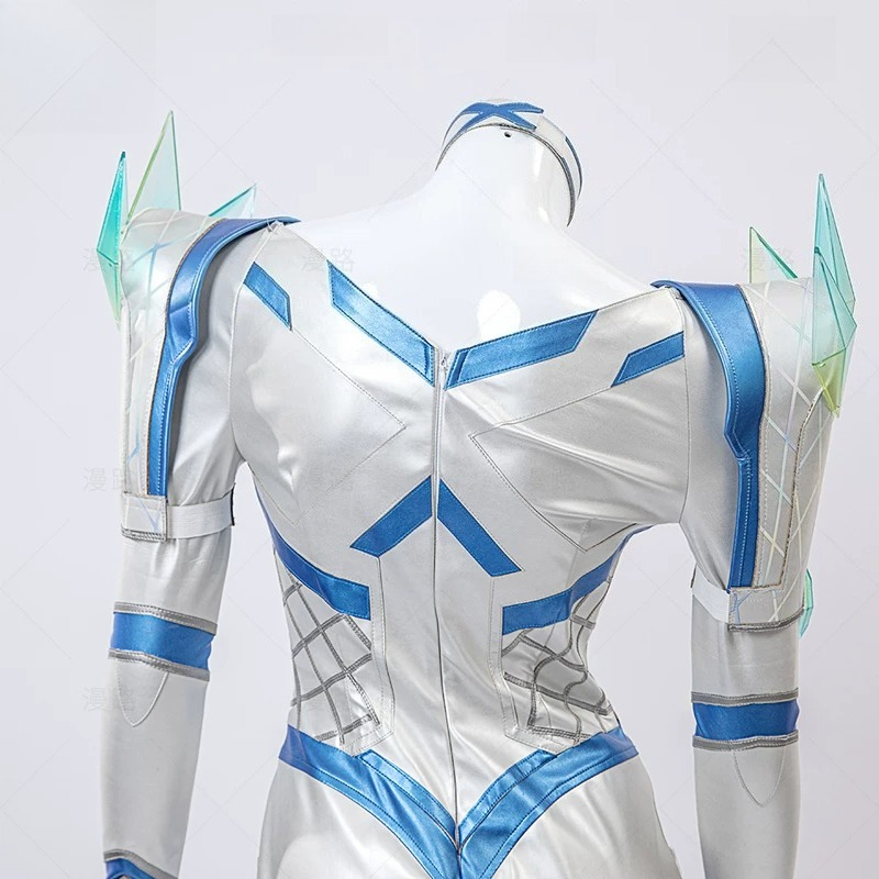Marvel Rivals Emma Frost Cosplay Costume, White Queen Full Set Anime Game Outfit for Women Halloween Party Cosplay - Halloweez
