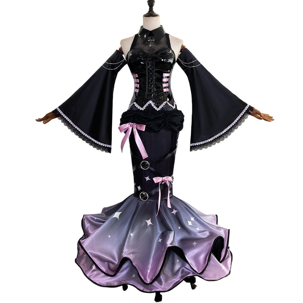Disfraces de Cosplay de la serie Halloweez Hatsune Miku y Luka Megurine Raccoon