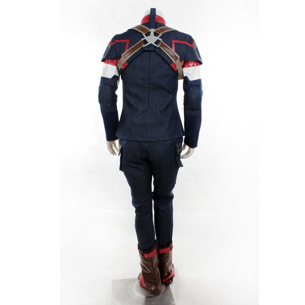 Captain America Cosplay Costume New - Coscosmos