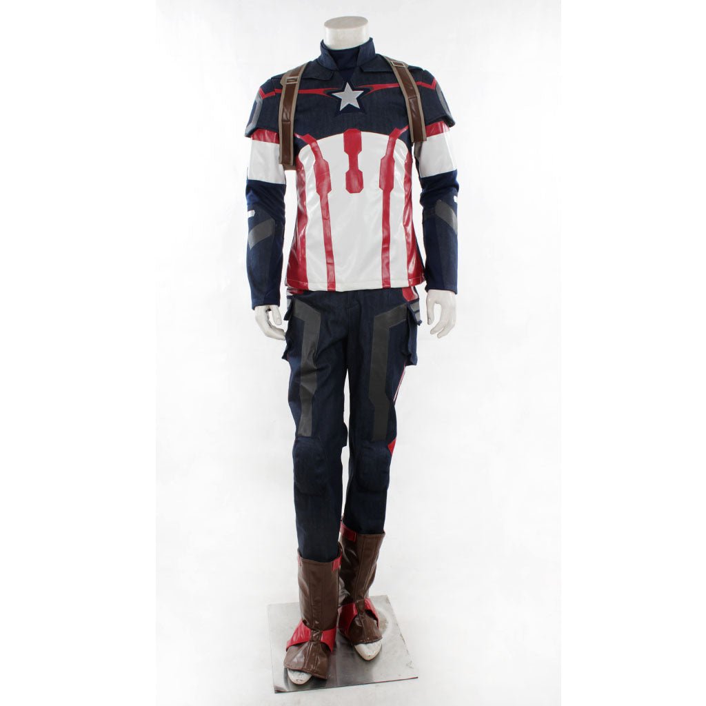 Captain America Cosplay Costume New - Coscosmos