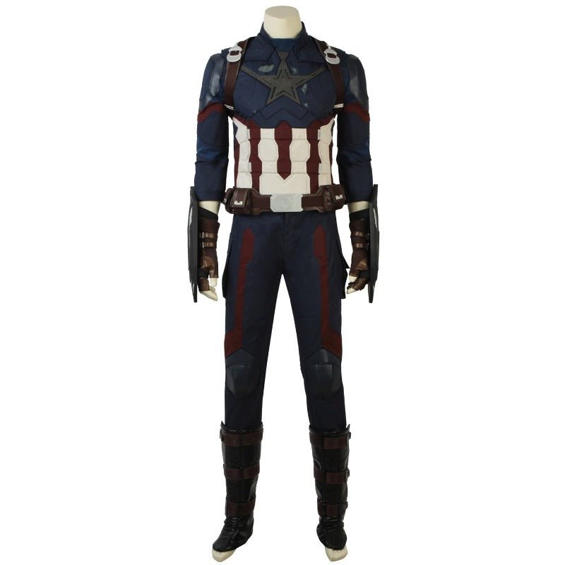 Captain America Steve Rogers Infinity War Cosplay Costume Prop | Coscomos - Coscosmos