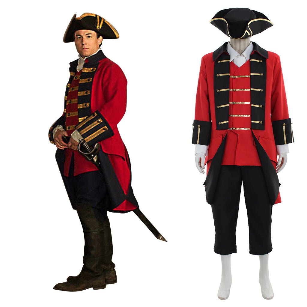 Captain Hook Costume | Halloween Pirate Captain - Coscosmos