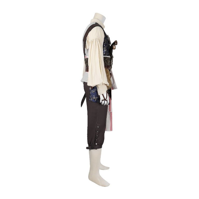 Captain Jack Sparrow Cosplay Costume Set - High - Quality Adult Pirate Outfit for Halloween - Coscosmos