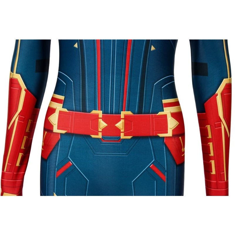 Captain Marvel Digital Printed Cosplay Costume for Fans - Coscosmos